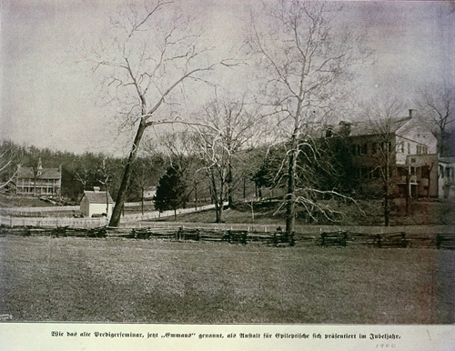 Emmaus Home buildings surrounded by land